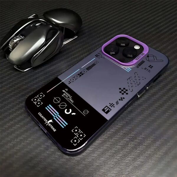 iPhone 13 Pro Max Matte Shockproof And Hot Fashion Game CS Clear GO Phone Case Cover