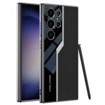 Samsung Galaxy S24 Ultra, S23 Ultra Thin TPU Soft Supercar Footage Case And Plating Leather Protection Cover - Image 6