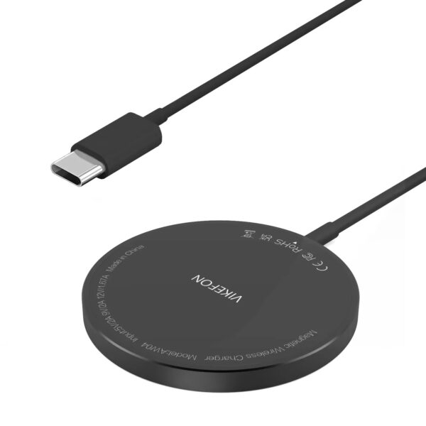 100W Magnetic Wireless Charger Pad USB + Type C For All Wireless Charging Device Example: Samsung Phone, Iphone, Xiaomi, Airpods, Earbuds Etc
