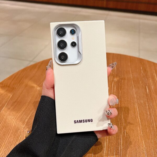 Samsung Galaxy S25 Ultra, S24 Ultra Phone Cover Original Color Cases Protective Shell And Leather Case for Samsung