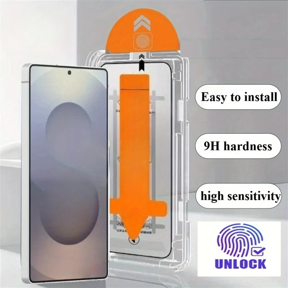 gfdg Samsung Oleophobic Coating Dust Free Easy Installation Tempered Glass Screen Protector - Image 1