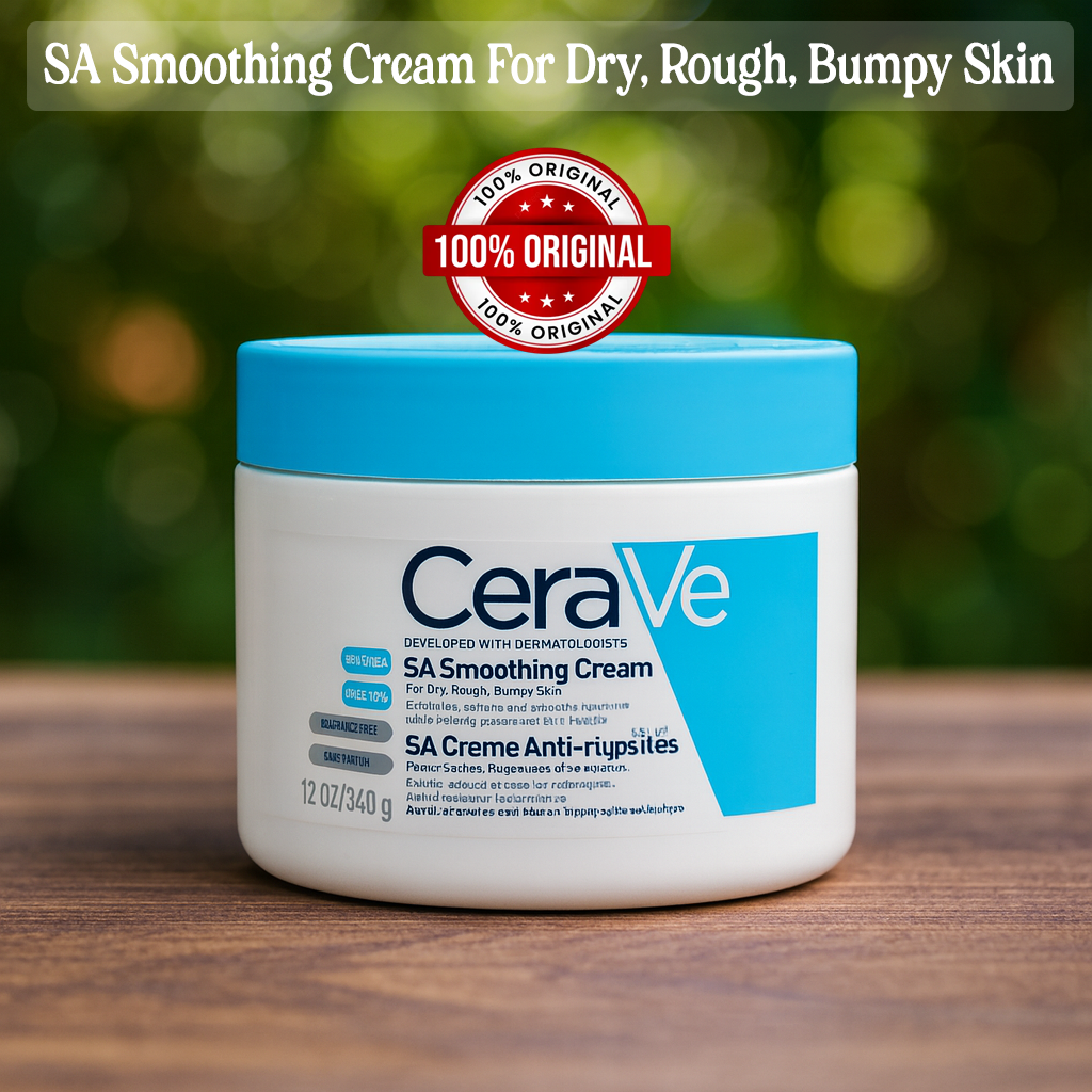 CeraVe SA Smoothing Cream 100% Original CeraVe SA Smoothing Cream: শুষ্ক, রাফ ও বাম্পি স্কিনের সেরা সমাধান - Image 1