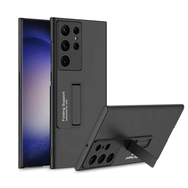 Samsung Galaxy S25 Ultra, S24 Ultra, S23 Ultra 360 Degree Protective Slim Matte Cover And Shockproof Armor Holder Case