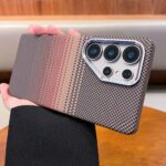 Samsung Galaxy S25 Ultra, S24 Ultra, Thin Carbon Fiber Texture Armor Magnetic For Magsafe Case - Image 3