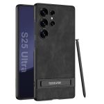 Samsung Galaxy S24 Ultra, S23 Ultra Luxury PU Frosted Leather Bracket Case 360 Degree Protective Soft Cover - Image 6