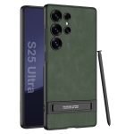 Samsung Galaxy S24 Ultra, S23 Ultra Luxury PU Frosted Leather Bracket Case 360 Degree Protective Soft Cover - Image 5