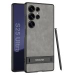 Samsung Galaxy S24 Ultra, S23 Ultra Luxury PU Frosted Leather Bracket Case 360 Degree Protective Soft Cover - Image 8