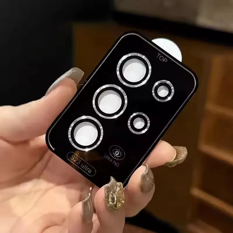 Silver Camera Lens