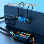 Neckband Headphones Wireless Headsets Color Screen Bluetooth 5.4 Earphones - Image 2