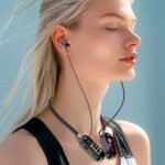Neckband Headphones Wireless Headsets Color Screen Bluetooth 5.4 Earphones - Image 4