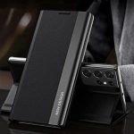 Luxury Leather Flip Case For Samsung Galaxy S25 Ultra, S24 Ultra, S23 Ultra Phone Case - Image 2